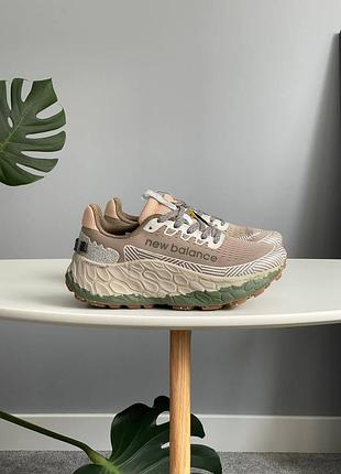 Женские кроссовки new balance fresh foam x more trail v3 beige
