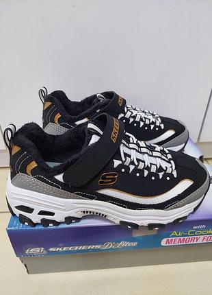 Кроссовки детские sketshers d'lites 30р