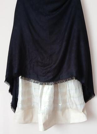 Шаль/ платок женская с лого черная.louis vuitton.145×145см.