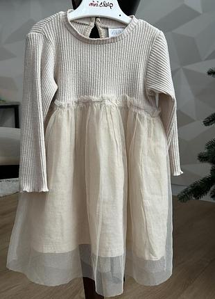 Плаття сукня нарядна святкова zara