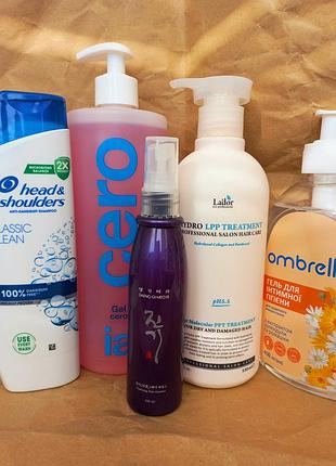 Набір лот доглядової косметики