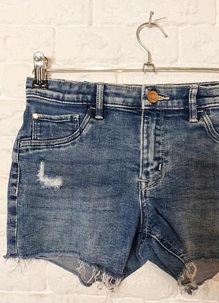 Фирменные джинсовые шорты 11-12 лет 3
