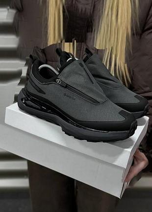 Кросівки чоловічі salomon odyssey сірі зимові утеплені демісезонні осінь-зима-весна текстиль водонепроникний розмір 41-46 нові 9148-3