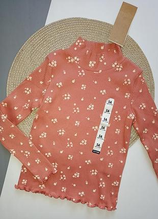 Кофта, гольф, водолазка на девочку 5 лет (108-113 см), kiabi.