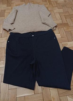 Стильні джинси жіночі,джегінси жіночі чорні george 22(50) штани великий розмір, стильні речі жіночі, штани на резинці