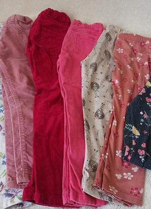 Лот джинси і штани на дівчинку 4-5 років