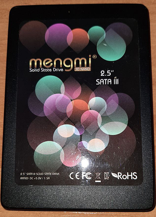 Ssd mengmi 120 гб sata-iii тест ок + подарунок