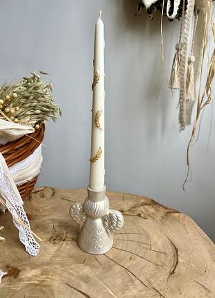 Підсвічник ангел 9