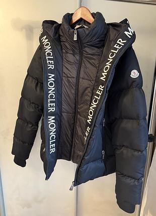 Пуховик , moncler, ромір xl