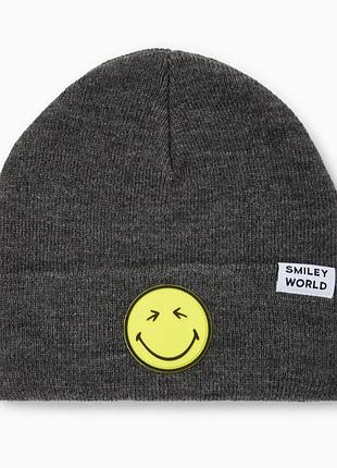 Шапочка c&a серая 4-6y германия