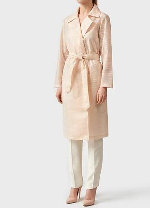 Весенний двубортный плащ, тренч