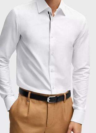 Брендова чоловіча сорочка розмір l, 41ворот, бренду  hugo boss