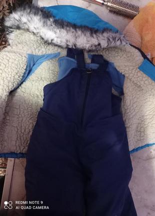 Детская куртка на овчине,детский комбинезон3 фото