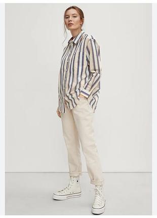 Легенька сорочка в смужку