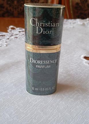 Вінтажний жіночий парфум cristian dior 15 мл.в слюді.