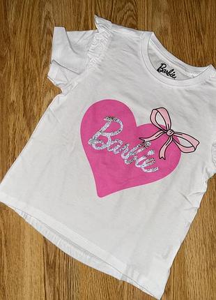 Нова футболка для дівчинки barbie 3