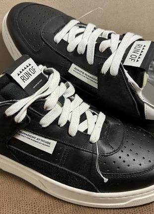 Run of кросівки нові унісекс прошиті шкіра італія оригінал!