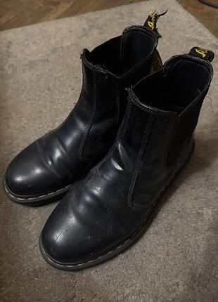 Челси dr.martens кожа оригинал ботинки