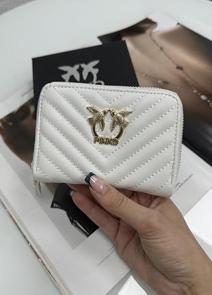 Женский кошелек мини белый 20469
