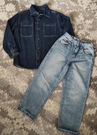 Джинсова сорочка next, джинси next