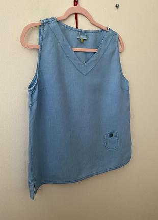 Льняная блузка