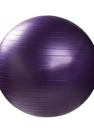 М'яч для фітнесу (фітбол) bt-sfb-0004(violet) розмір 65 см