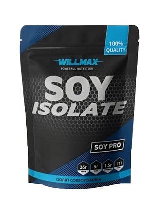 Протеїн willmax soy isolate, 900 грам - ваніль