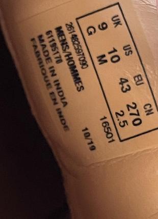 Шкіряні макасини 44 розмір clarks 4