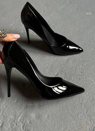 Туфли эко лак