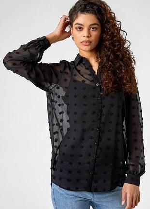 Рубашка чорна