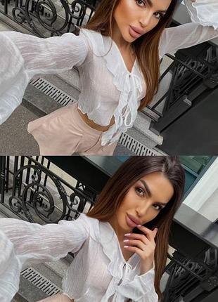 Напівпрозора блуза 5