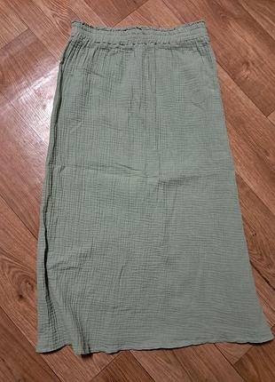 Муслінова спідниця 48 р