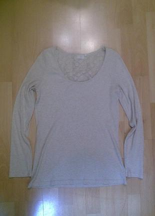 Фирменный лонгслив блуза new look