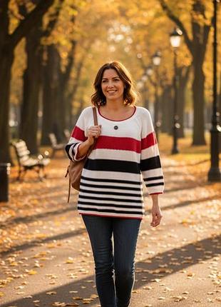 Джемпер в полоску