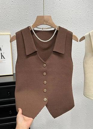 Стильна жилетка 2