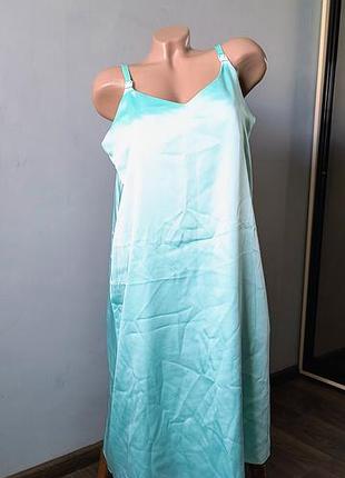 Сорочка ночна атлас на м/л