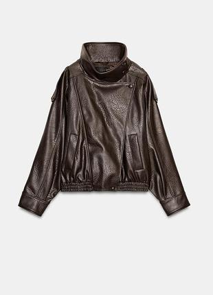 Оригинальная куртка бомбер из свежей коллекции zara original.