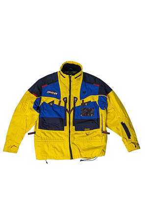 Винтажная зимняя мужская y2k куртка spyder