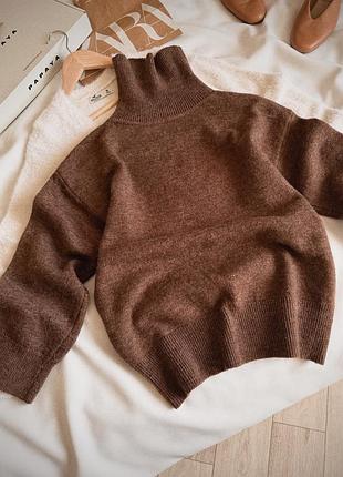 Гольфік водолазка вовна альпака дорогого бренду samsoe samsoe