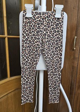 Лосины в рубчик для девочки
