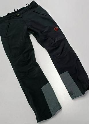 Штани mammut 3xdry soft shell outdoor (р. m) трекінгові оригінал