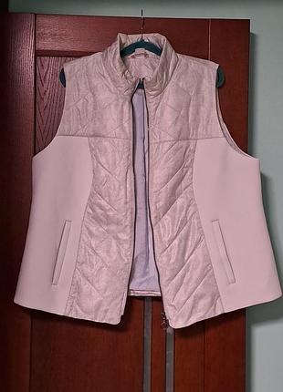 Комбинированная жилетка большого 24 размера