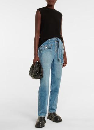 Фірмові джинси veronica beard rinley high-rise cropped jeans
