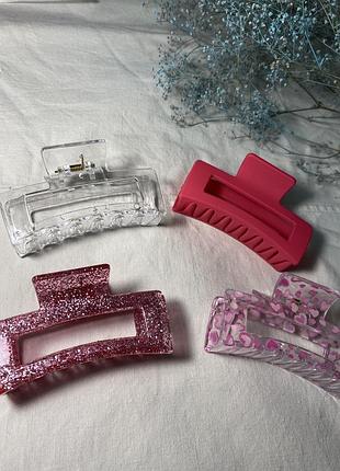 Крабики для волосся жіночий 4 види