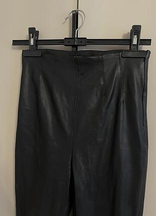 Штани шкіряні zara s с