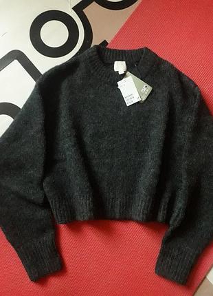 Светр,джемпер кроп h&m