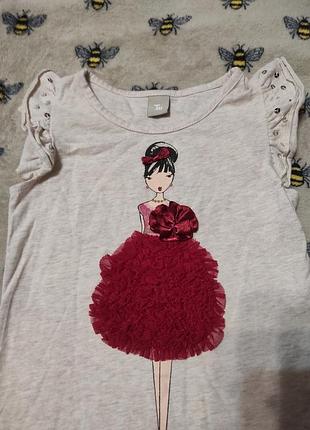 Футболка для девочки 2