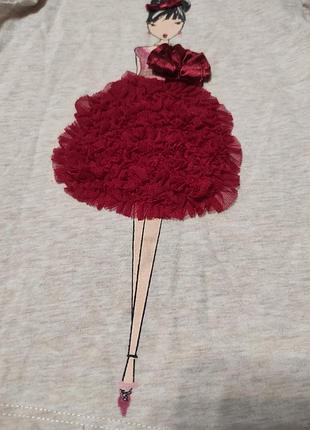 Футболка для девочки 4