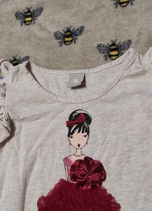 Футболка для девочки 6