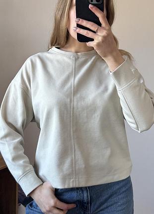 Жіноча кофта mango розмір xs молочного кольору